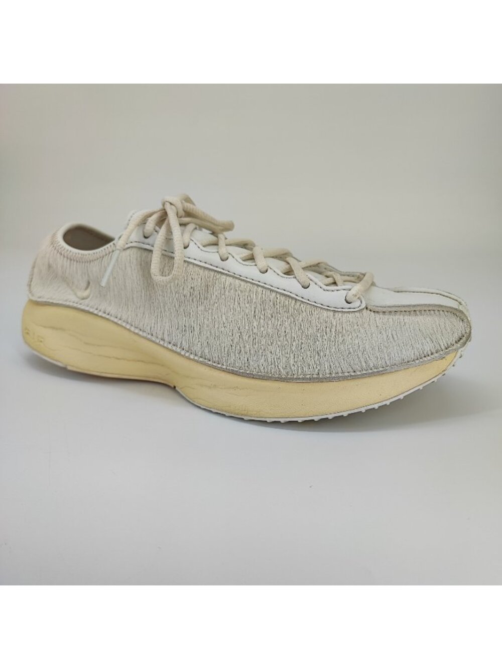 Nike Air Superfly LX Women's Size 9.5 White Pony Hair Shoes HQ9148-100